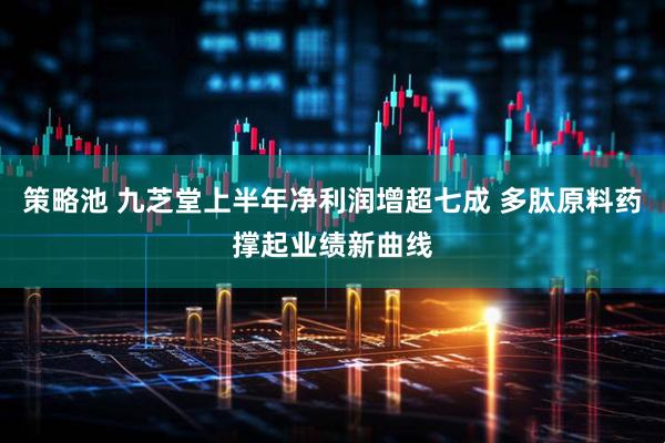 策略池 九芝堂上半年净利润增超七成 多肽原料药撑起业绩新曲线